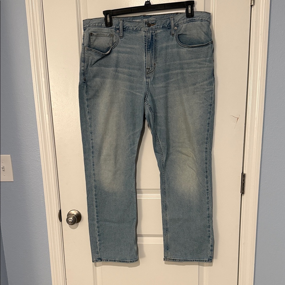 Relaxed Fit Light Blue Denim Jeans